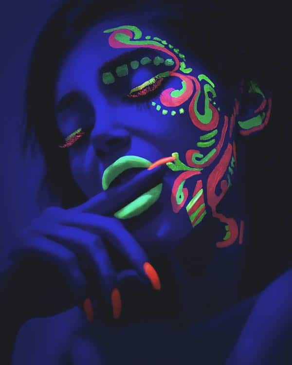 Black light party
