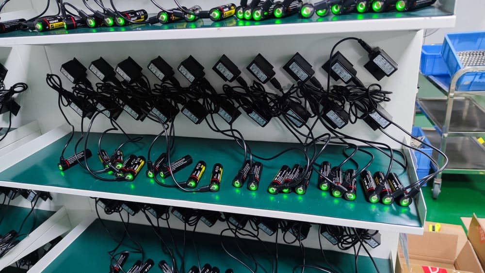 battery charging and discharging test