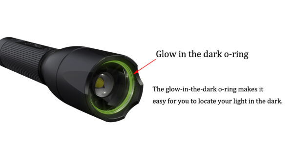 rs4 350 lumens edc recharegaable and focusable flashlight