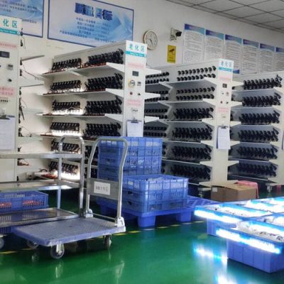 Flashlight charging and discharging test (3)